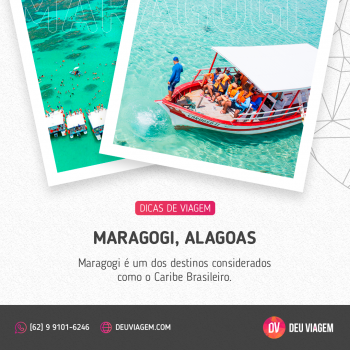 Maragogi é um dos destinos considerados como o Caribe Brasileiro