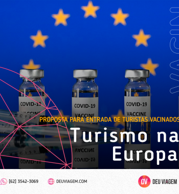 Turismo na Europa para já vacinados